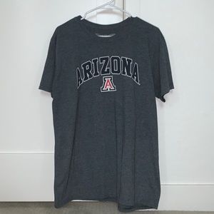 University of Arizona mens large gray t-shirt. Good condition!